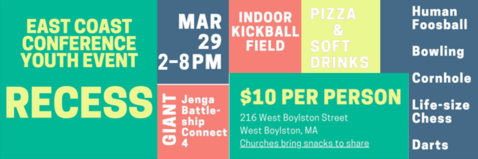 Recess Woodstock Evangelical Covenant Church